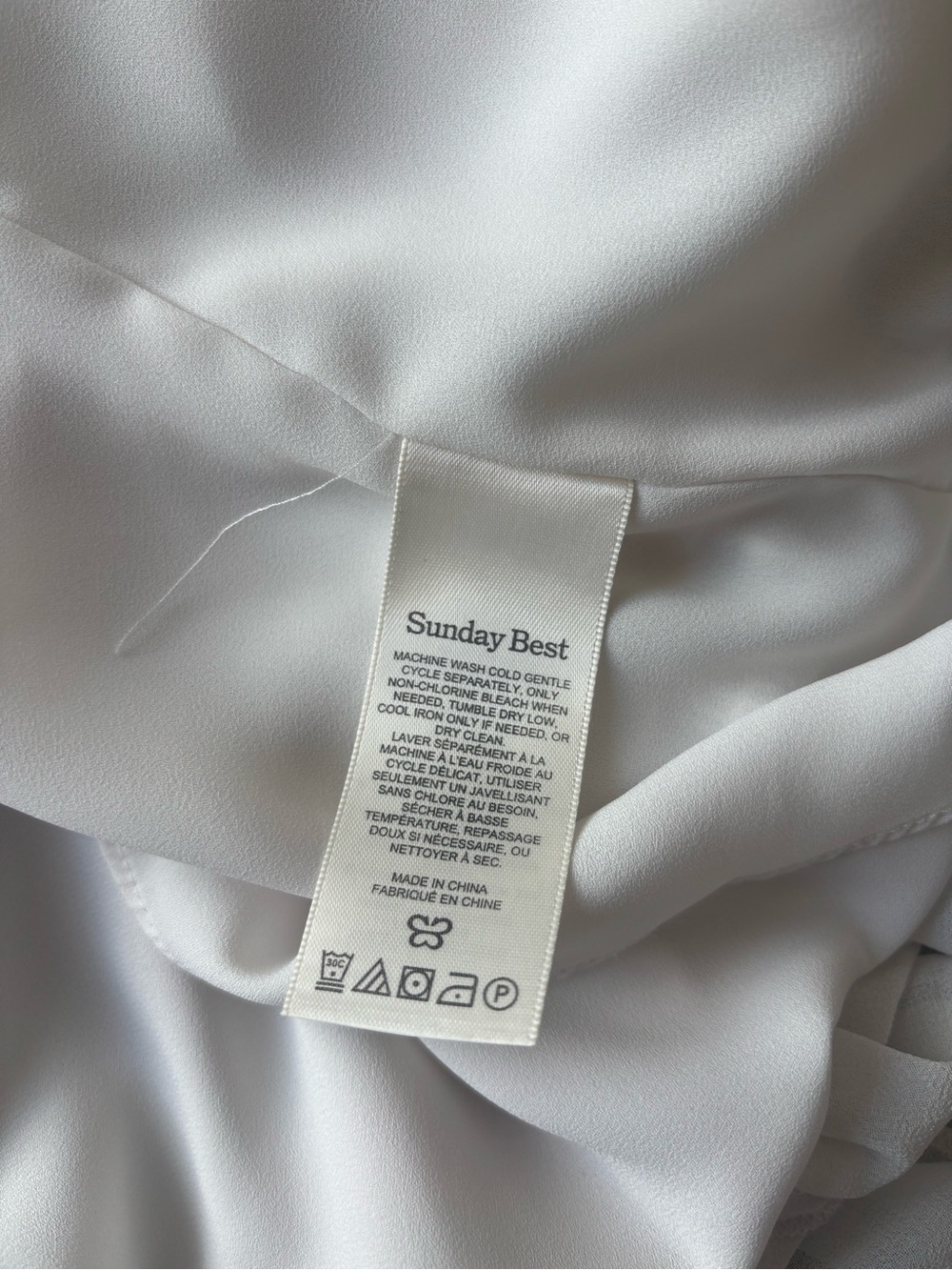Aritzia Sunday Best Light Birch Fairey Dress - Picture 6 of 9